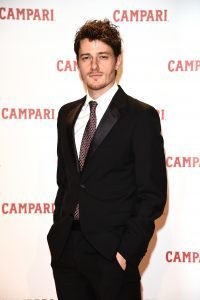 walks the red carpet for 'Campari Red Diaries - Killer In Red' on January 24, 2017 in Rome, Italy.